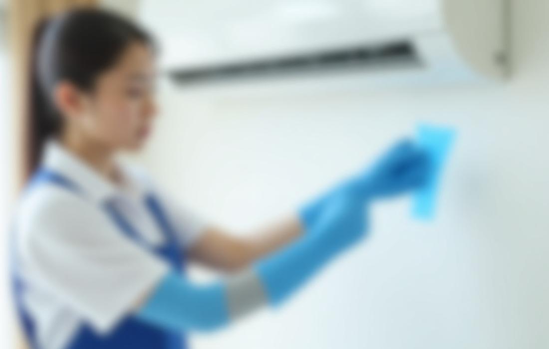 お部屋を汚さないための徹底した養生作業