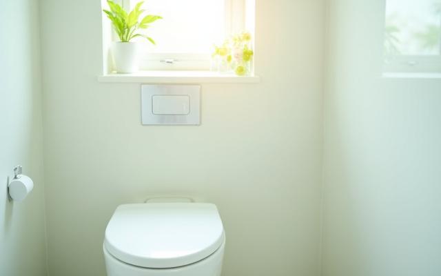 ピーククリーンソルトクリーナーを使用した清潔で安全なトイレ